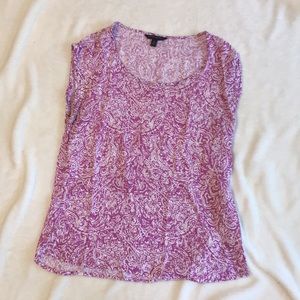 Banana Republic cap sleeve top